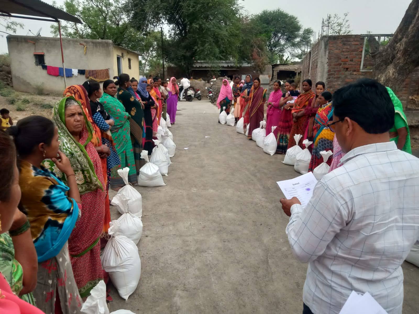 Families Receiving Ration
